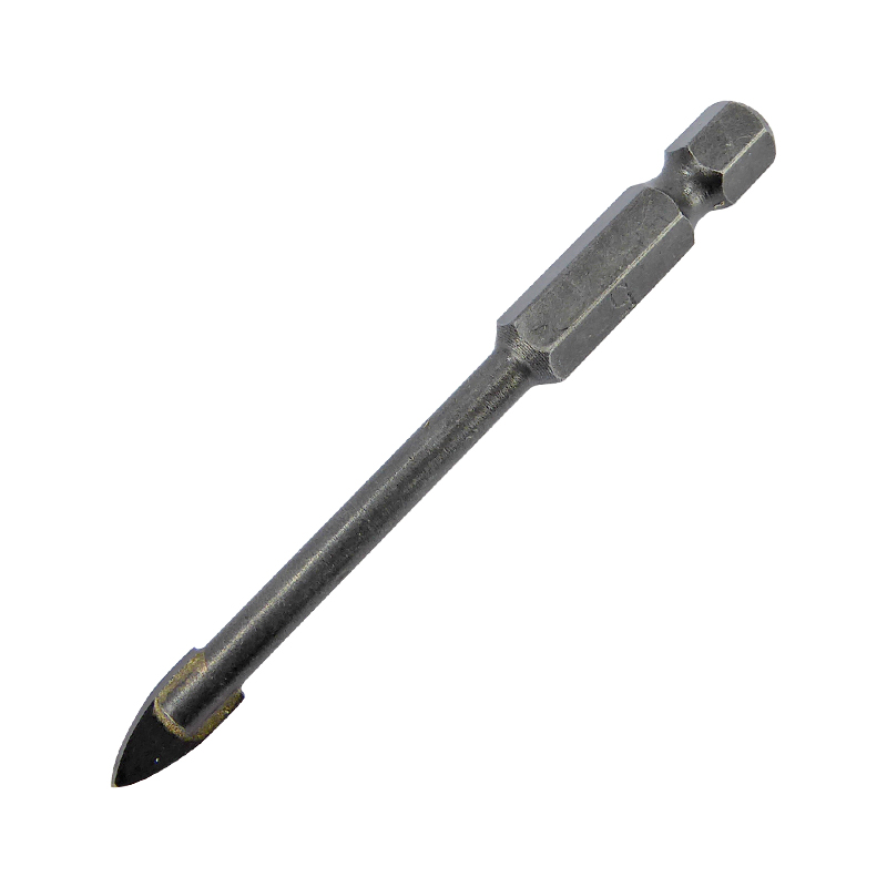 5mm x 120mm 1/4'' Hex Power Drive Tile & Glass Drill